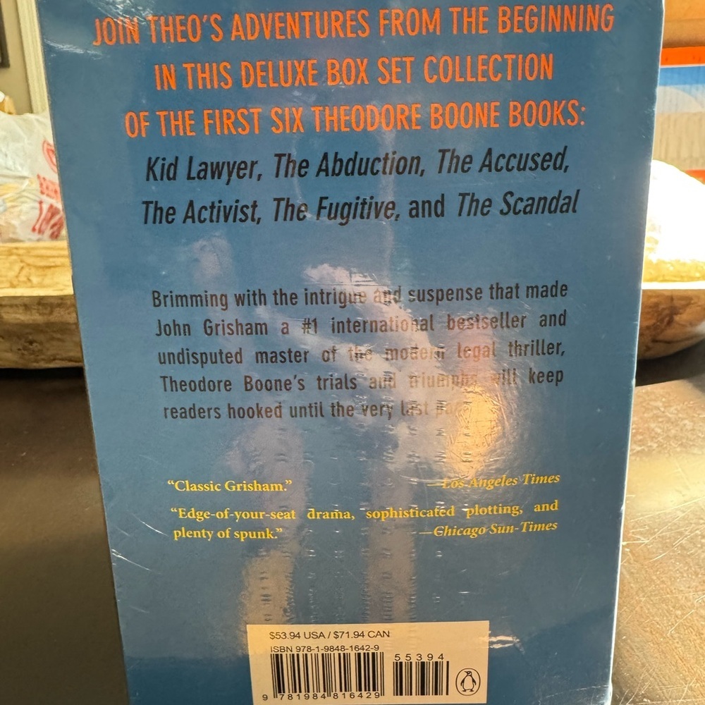 Theodore Boone 6-Book Box Set -- John Grisham - Picture 4 of 4